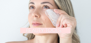 clear quartz gua sha