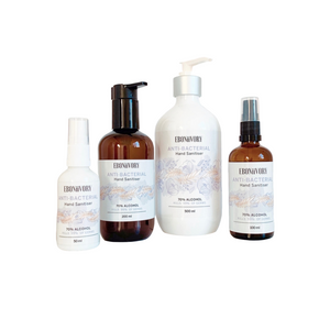 EBONiiVORY 70% Alcohol Hand Sanitiser