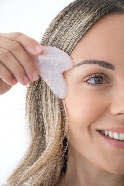 rose quartz gua sha